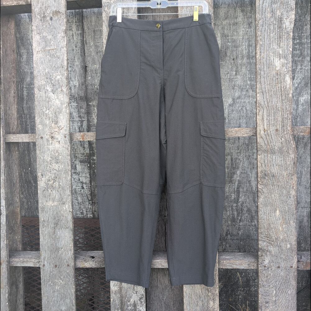 lululemon athletica Wide Leg Cargo Pants in Charcoal